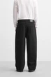 Джинси вільного крою Zara Wide Leg 32 чорний 3991/390/800 - изображение 3