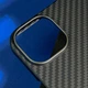 Чохол VVave Premium Carbon Slim with Magnetic Ring MagSafe для Apple iPhone 13 Pro Max Blue - зображення 6