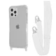 Чехол с ремешком WAVE Clear Case with Strap для Apple iPhone 12 Pro Max white - изображение 1