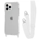 Чехол с ремешком WAVE Clear Case with Strap для Apple iPhone 13 Pro white - изображение 1