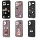 Чехол мультяшный с фигурками WAVE Pretty Things Case для Xiaomi Redmi Note 12 4G brown/fluffy white - изображение 1