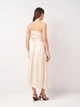 Платье женское Zara 4387/223 XL Бежевое (04387223307052) - изображение 2
