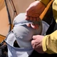 Спальник с натуральным пухом Naturehike CW400 NH18C400-D, р-р L, желто-серый - изображение 10