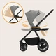 Універсальна коляска 2 в 1 Lionelo MERIL 2IN1 GREY STONE - зображення 2
