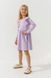 Сукня однотонна для дівчинки Aura Style 726-1 92 см Бузковий - зображення 4
