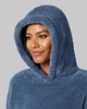 Худи-шерпа 32 Degrees Heat Soft Sherpa Pullover Hoodie Color: Blue Spot S - изображение 5