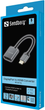 Adapter Sandberg DisplayPort - HDMI 4K/60 Hz 0.2 m Grey (5705730508295) - obraz 2