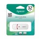 Флеш пам'ять USB 32 GВ Apacer AH333 USB 2.0 білий - зображення 3
