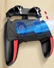 Ігровий геймпад H10 Dual Fan тригер джойстик для телефону з акумулятором 2500 mAh для гри в 4 пальці - зображення 5