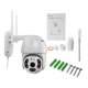 Камера видеонаблюдения уличная PTZ WiFi Outdoor Camera ICSEE 2MP Белый - изображение 6