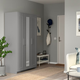 Шафа BRIMNES 117 см IKEA 706.028.04 - зображення 2