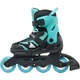 Ролики Rollerblade Microblade 36,5-40 Чорний-Бірюзовий - изображение 5