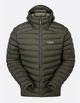 Мужская зимняя куртка Rab Cirrus Alpine Jacket XL Хакі - изображение 10