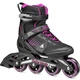 Ролики жіночі Rollerblade Zetrablade Women 240 Чорний-Рожевий - зображення 1