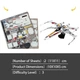 Конструктор металический Metalhead Star Wars Истребитель X-wing (цветной) - изображение 5
