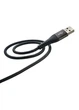 Кабель для зарядки та передавання даних USB 2,0 А для Micro USB Silver Crest Чорний - зображення 3