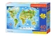 Пазлы Castorland 40 MAXI элементов "Карта мира" (B-040117) - изображение 2