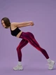 Лосины неоновые с пуш ап (push up) для йоги Рубиновый неон M (L7003641) - изображение 10