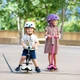 Защитный шлем - Фиолетовый с цветами (48–53 cm, S) Micro 000307795 - изображение 9