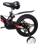 Детский велосипед Crosser Hunter Premium 16″ черный с дисковыми механическими тормозами 1 скоростью магниевой рамой надувными колесами и максимальным весом до 60 кг - изображение 6