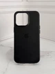 Чохол протиударний шкіряний OEM Leather Case with MagSafe для iPhone 13 Pro Midnight - зображення 1