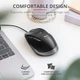 Мышка Trust Fyda Comfortable ECO USB Black-GREY (24728) - изображение 2