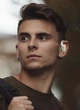 Беспроводные спортивные bluetooth наушники Langsdom TS19 Open Ear Biege - изображение 8