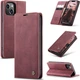 Чохол книжка з магнітом для iPhone 15 Plus CaseMe Wine (39139-42) - зображення 1