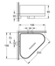 Полиця-кошик кутовий Grohe Selection (41038000) - зображення 2