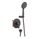 Смеситель для душа Haiba Amanda 003 (Inner) Black (HB3956) - изображение 1