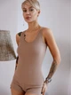 Пижамная майка женская хлопковая Leinle Havana Brown 1126 M Бежевая (4821126420073) - изображение 1