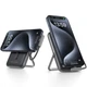 Powerbank павербанк УМБ підставка для телефону Choetech Magnetic Wireless 10000mAh 20W PD Type-C In/Out Qi-15W build-in cabel Black (B735-CCBK) - зображення 4