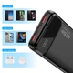 Powerbank павербанк УМБ Choetech 10000mAh 22.5W PD QC3.0 2xUSB-A 1xType-C Black (B728-CCBK) - зображення 4