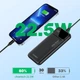 Powerbank павербанк УМБ Choetech 10000mAh 22.5W PD QC3.0 2xUSB-A 1xType-C Black (B728-CCBK) - зображення 5