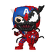 Фигурка Funko Pop Фанко Поп Марвел Карнаж Капитан Америка Marvel Carnage Captain America 10 см FP M CCA 1436 - изображение 3