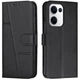 Чехол-книжка с застежкой UniCase Jet Cover для OPPO Reno 13 5G - Black - изображение 1