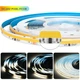 Адресная светодиодная лента ws2811 COB 24в 360 led теплая 3000K - изображение 2
