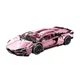 Конструктор Emissi Technic модель Lamborghini, 1280 деталей, масштаб 1:14 (36*16 см), от 5 лет, Розовый - изображение 5