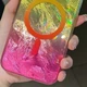 Протиударний Чохол TPU Shiny Mountain (MagFit) для Apple iPhone 16e (6.1") Yellow / Pink - зображення 2