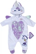 Одяг для ляльки Baby Born Комбінезон єдинорога 43 см 838266 (4001167838266) - зображення 1