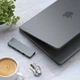 Чехол накладка для макбука Satechi Eco-Hardshell Case Dark for MacBook Air 13.6" M2-M3 (ST-MBAM2DR) - изображение 6