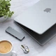Чохол накладка для макбуку Satechi Eco-Hardshell Case Clear for MacBook Air 13.6" M2-M3 (ST-MBAM2CL) - зображення 6