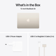 Ноутбук Apple MacBook Air 13.6" M4 16/256GB 2025 (MW0Y3UA/A) Starlight - зображення 11