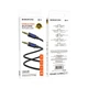 Аудиокабель BOROFONE BL20 3.5mm male to 3.5mm male, silicone, 1m, Black 6941991114373 - изображение 2