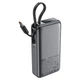 Зовнішній акумулятор ACEFAST M7 PD30W power bank with cable 10000mAh, Black - зображення 4