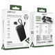 Зовнішній акумулятор ACEFAST M7 PD30W power bank with cable 10000mAh, Black - зображення 2