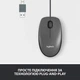 Комп'ютерна миша Logitech M100 Black - зображення 4