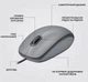 Компьютерная мышь Logitech M110 Silent, Mid Grey, USB, оптическая, 1000 dpi, 3 кнопки, 1.8 м - изображение 6