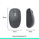 Комп'ютерна миша Logitech M196 Bluetooth Graphite - зображення 5