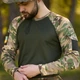 Чоловічий Лонгслів Intruder Forest з липучками під шеврони хакі мультикам розмір 2XL - зображення 3